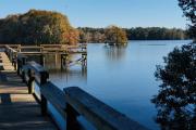 Fishing Pier at High Bluff Campground